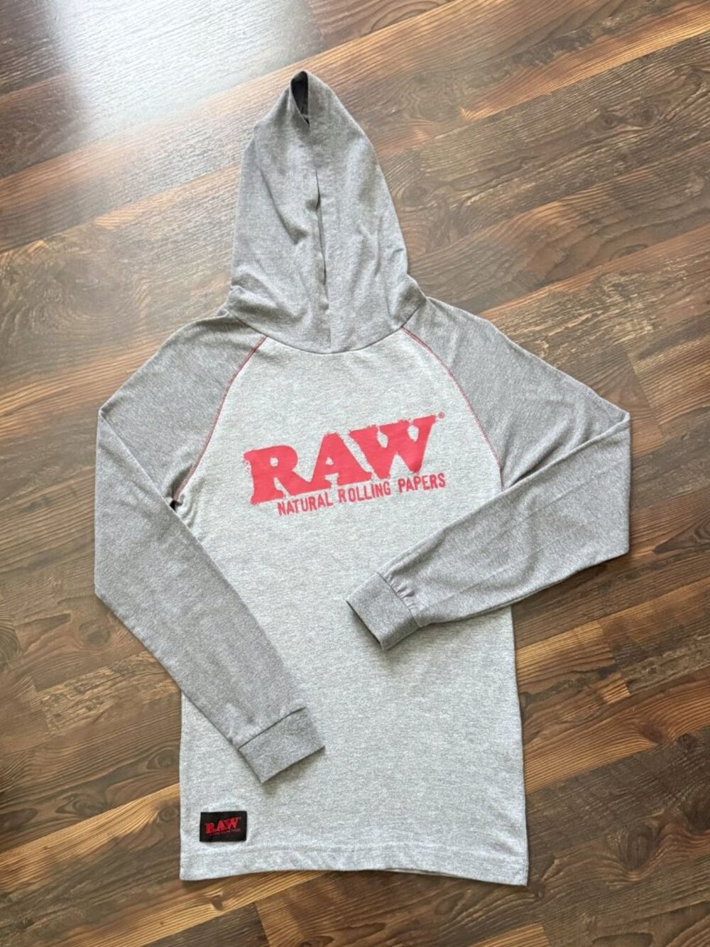 RAW Natural Rolling Papers Lightweight Hoodie